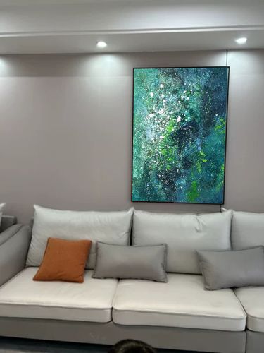 Customer review photo for Plaster Art Texture Painting #SG007