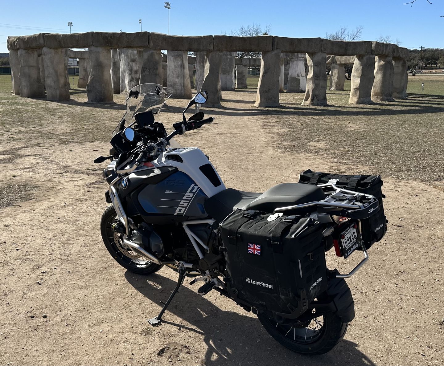 Customer photo review of Side Stand Foot Extension BMW R1200 GS Adventure / BMW R1250 GS Adventure