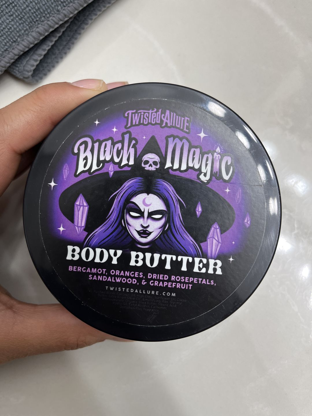 Customer photo review of Black Magic Body Butter