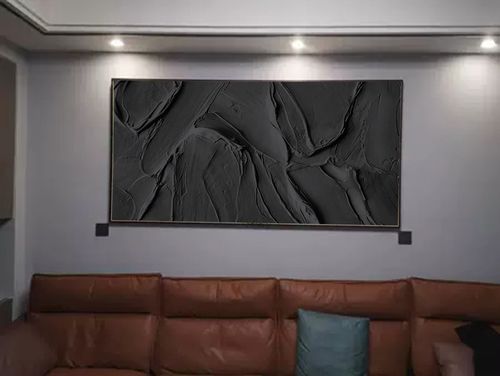 Customer review photo for Plaster Art Texture Painting #SG043