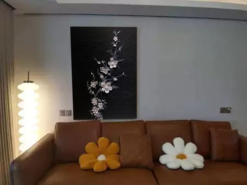 Customer review photo for Plaster Art Texture Painting #SG053