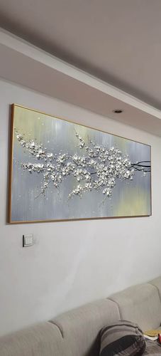 Customer review photo for Plaster Art Texture Painting #SG054