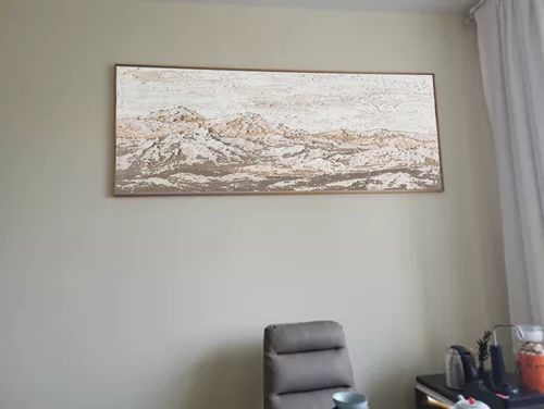 Customer review photo for Wabi-Sabi Wall Art #TX069