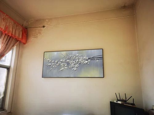 Customer review photo for Plaster Art Texture Painting #SG054