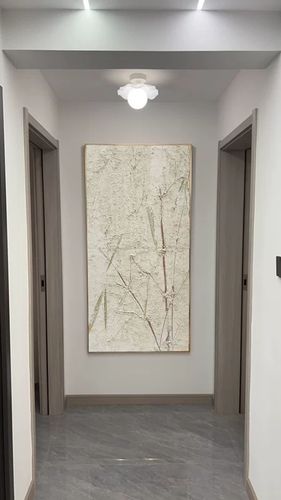 Customer review photo for Plaster Art Texture Painting #SG276