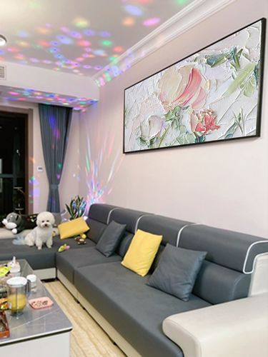 Customer review photo for Plaster Art Texture Painting #SG047