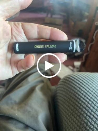 Customer video review of 500mg CBD Disposable Vape Pen | CleanAF MAX