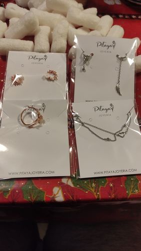 Customer photo review of Anillo Rose Gold Fantasy
