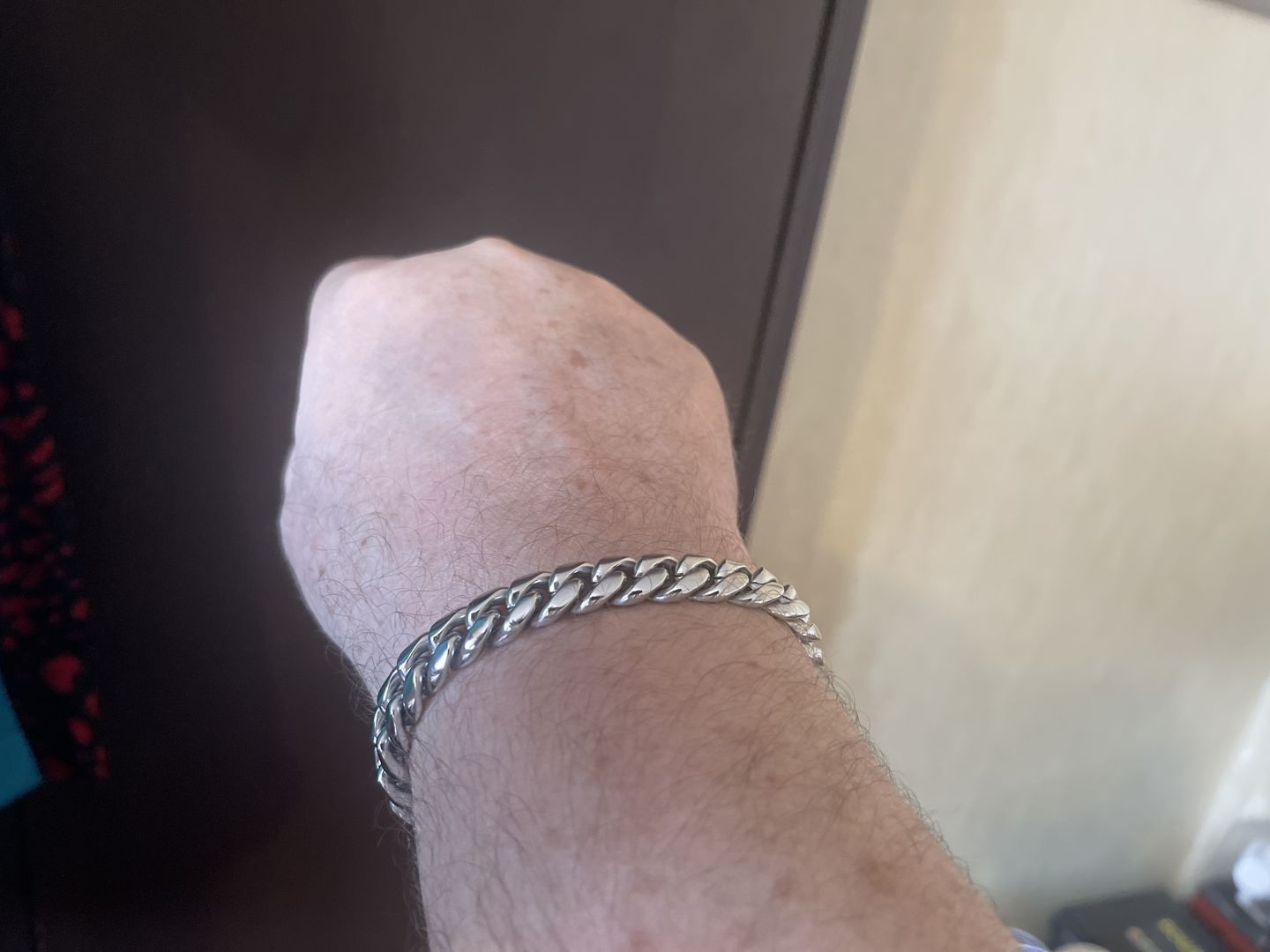 Customer photo review of The Rock SOLID Chain 10mm Bracelet