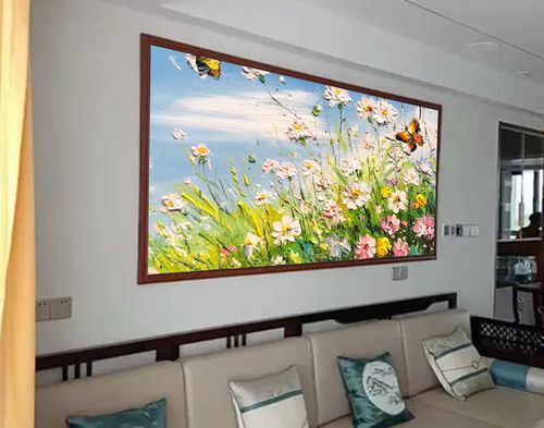 Customer review photo for Plaster Art Texture Painting #SG055