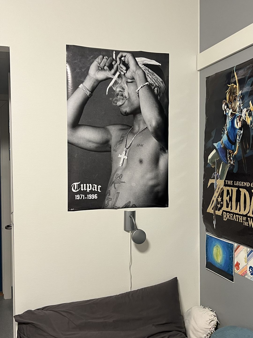 Customer photo review of Tupac Plakat Smoke