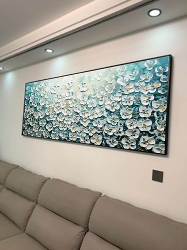 Customer review photo for Plaster Art Texture Painting #SG051