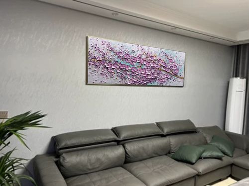 Customer review photo for Plaster Art Texture Painting #SG052