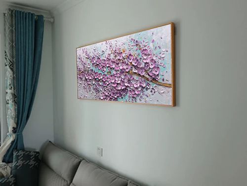 Customer review photo for Plaster Art Texture Painting #SG052