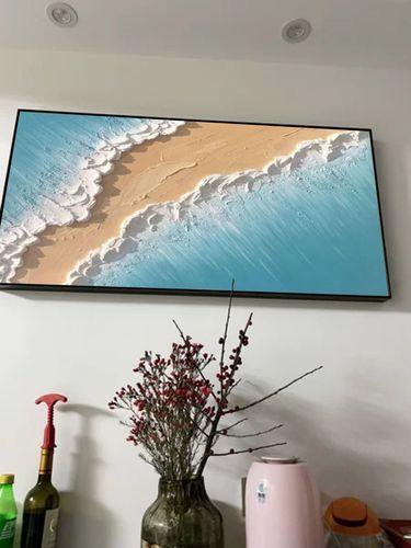 Customer review photo for Plaster Art Texture Painting #SG024