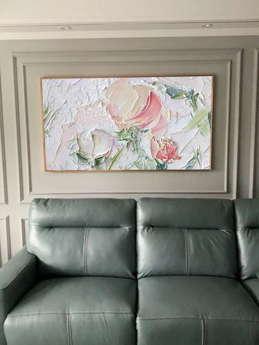 Customer review photo for Plaster Art Texture Painting #SG047