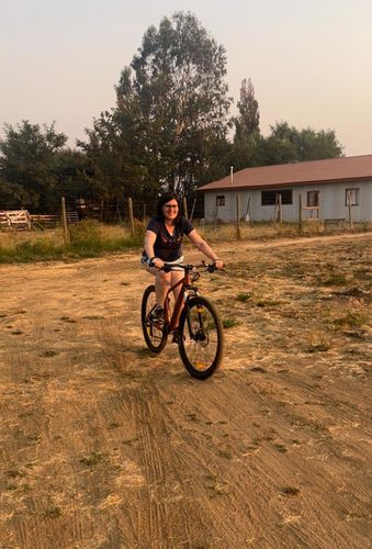 Customer photo review of Bicicleta Mountain Bike Talon 3 Aro 29 Naranjo