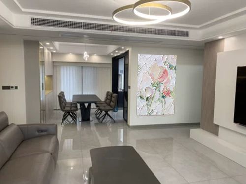 Customer review photo for Plaster Art Texture Painting #SG048