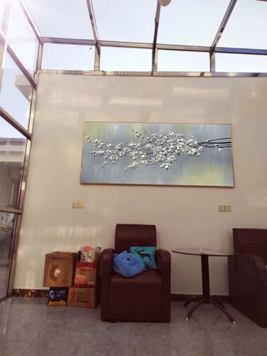 Customer review photo for Plaster Art Texture Painting #SG054