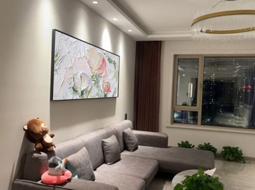 Customer review photo for Plaster Art Texture Painting #SG047