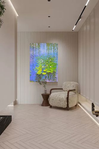 Customer review photo for Plaster Art Texture Painting #SG038