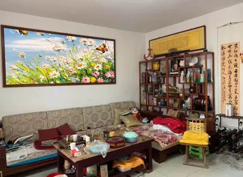 Customer review photo for Plaster Art Texture Painting #SG055