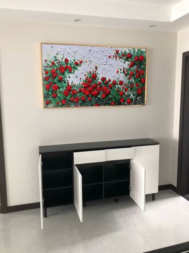 Customer review photo for Plaster Art Texture Painting #SG046