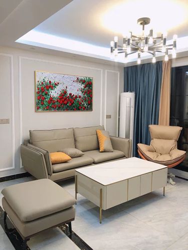 Customer review photo for Plaster Art Texture Painting #SG046