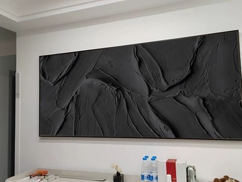Customer review photo for Plaster Art Texture Painting #SG043