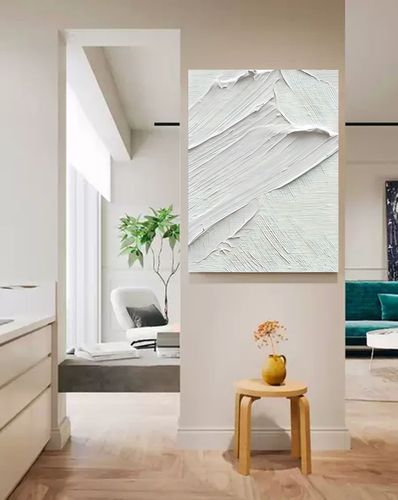 Customer review photo for Plaster Art Texture Painting #SG041