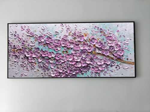 Customer review photo for Plaster Art Texture Painting #SG052