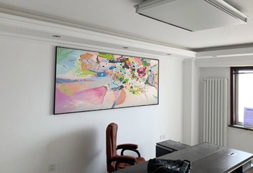 Customer review photo for Plaster Art Texture Painting #SG050