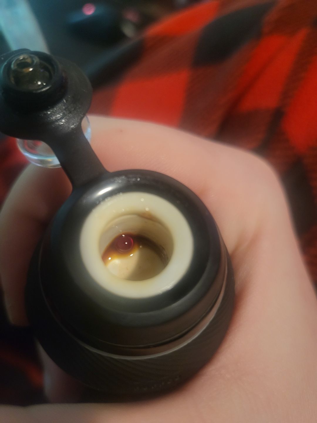 Customer photo review of 3mm Ruby Terp Pearls