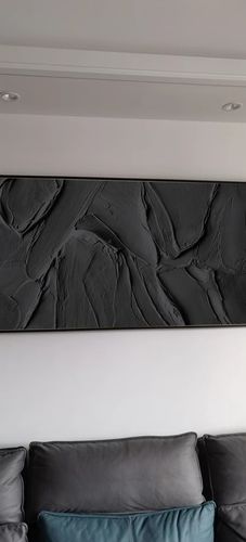 Customer review photo for Plaster Art Texture Painting #SG043