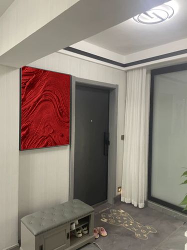 Customer review photo for Plaster Art Texture Painting #SG006