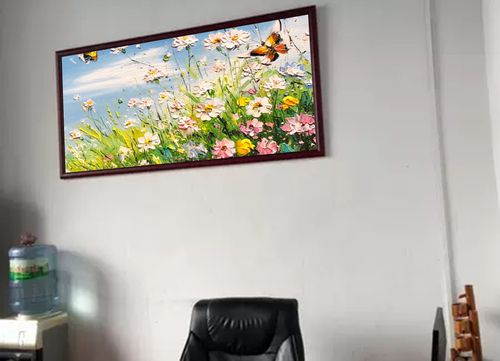 Customer review photo for Plaster Art Texture Painting #SG055