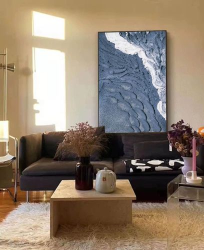 Customer review photo for Plaster Art Texture Painting #SG008