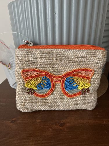 Customer photo review of Sunny Days Embellished Coin Bag