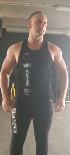 Customer photo review of Legacy Hybrid Stringer -  Black