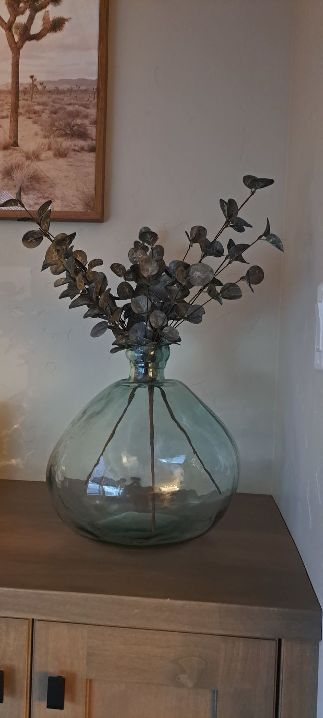 Customer photo review of Faux Eucalyptus - Graceful Green (3 Stems)