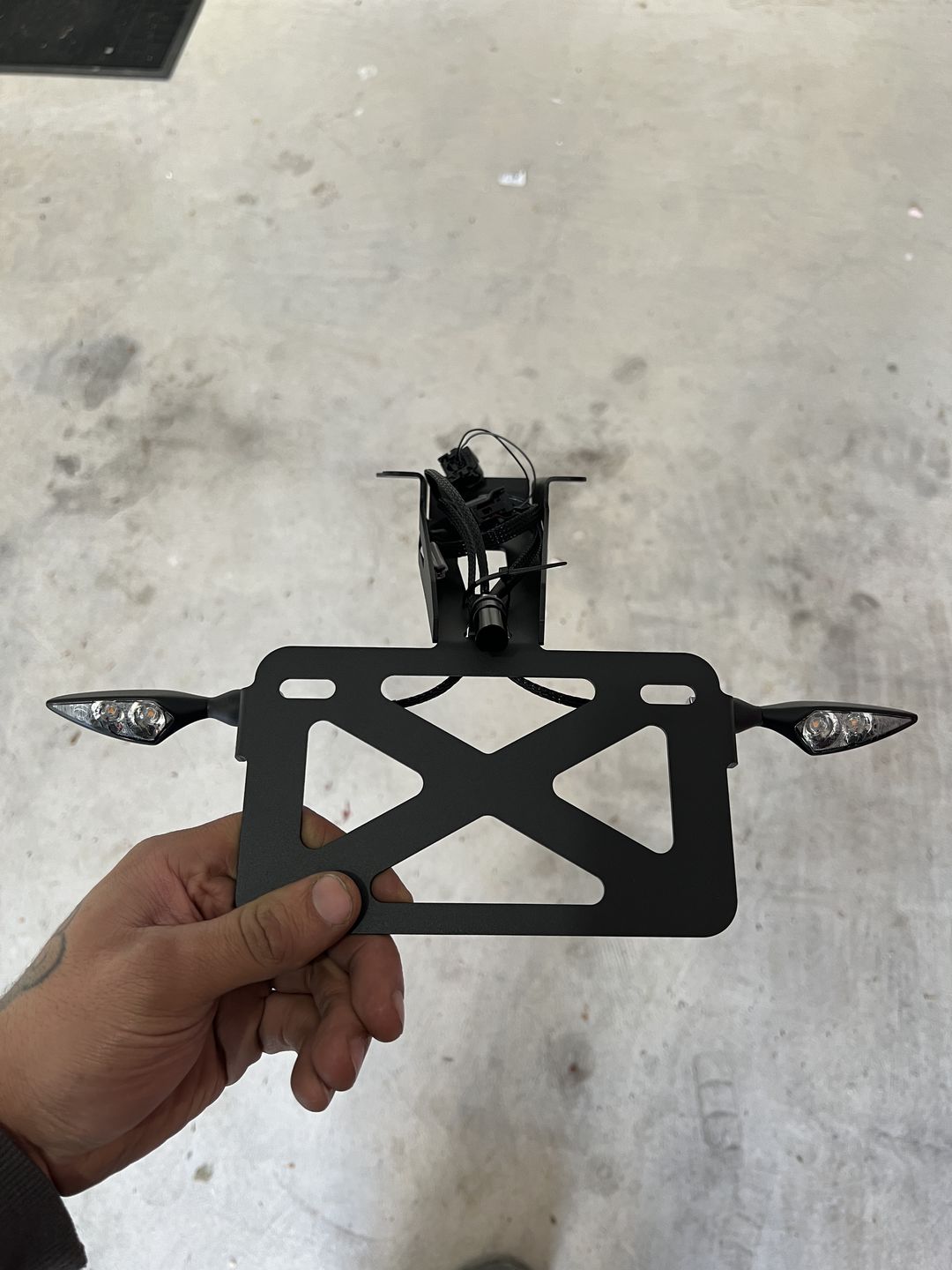 Customer photo review of XSR900 Tail Tidy Kit - 2022+
