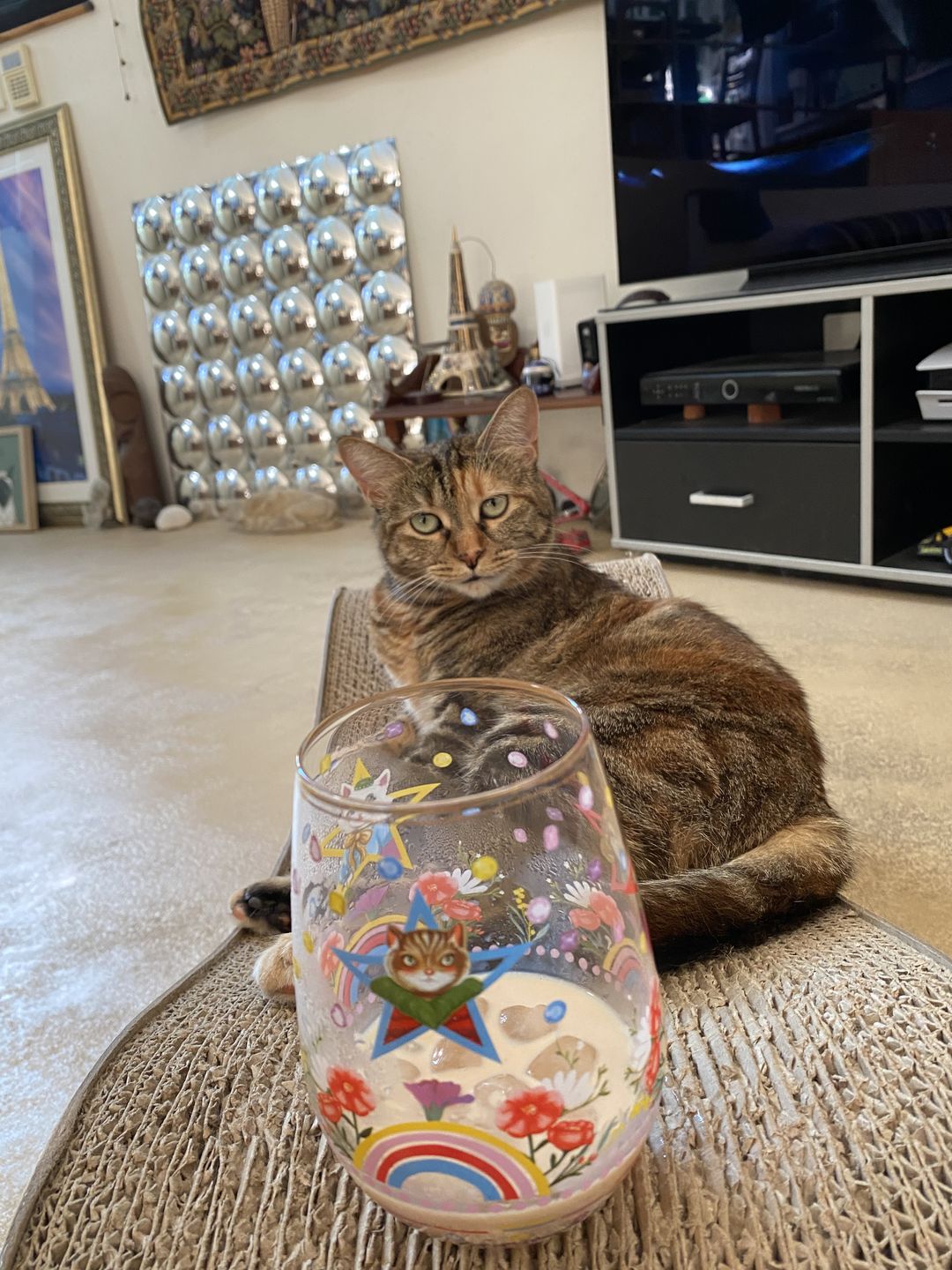 Customer photo review of Glass Tumbler Fabulous