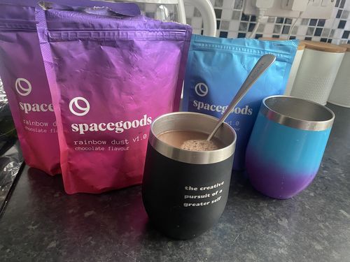 Customer photo review of rainbow dust