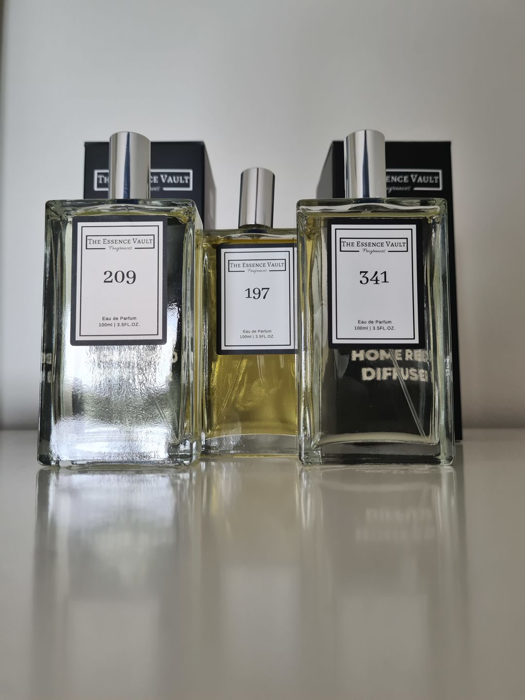 Customer photo review of The Ultimate Bundle -  3 100mls & 2 Diffusers