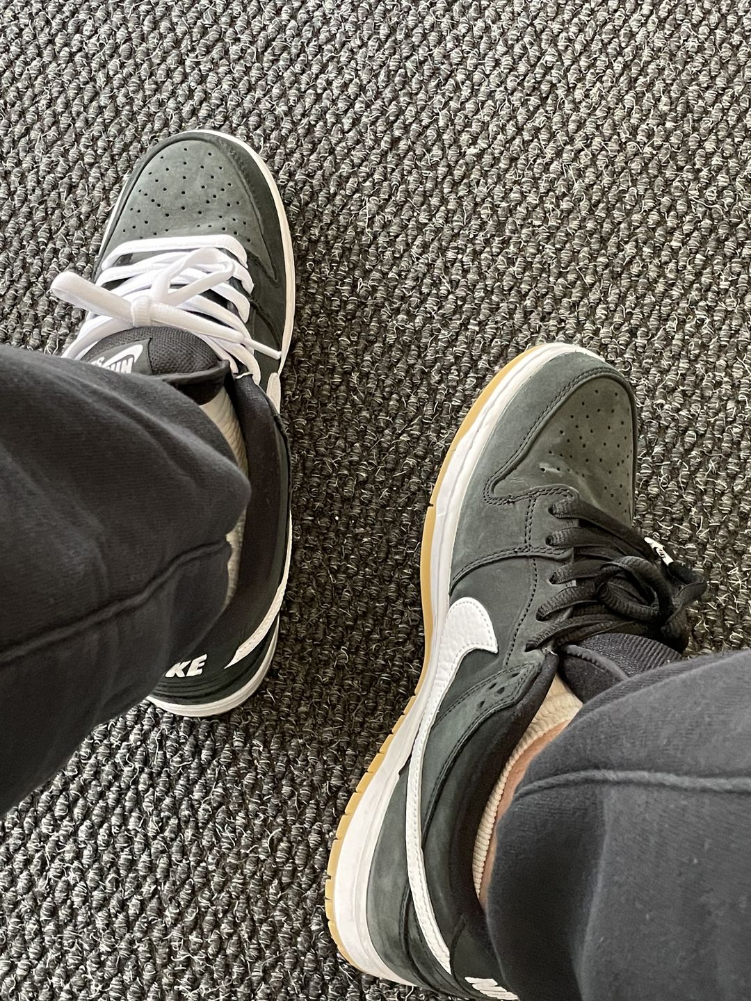 Customer photo review of Thick Oval Shoe Laces (Nike SB Laces)