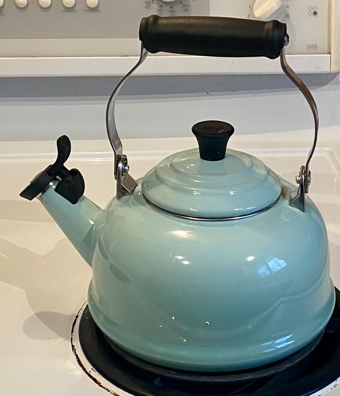 Customer photo review of Le Creuset Whistling Kettle - Classic