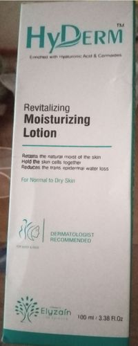 Customer photo review of Hyderm Revitalizing Moisturizing Lotion