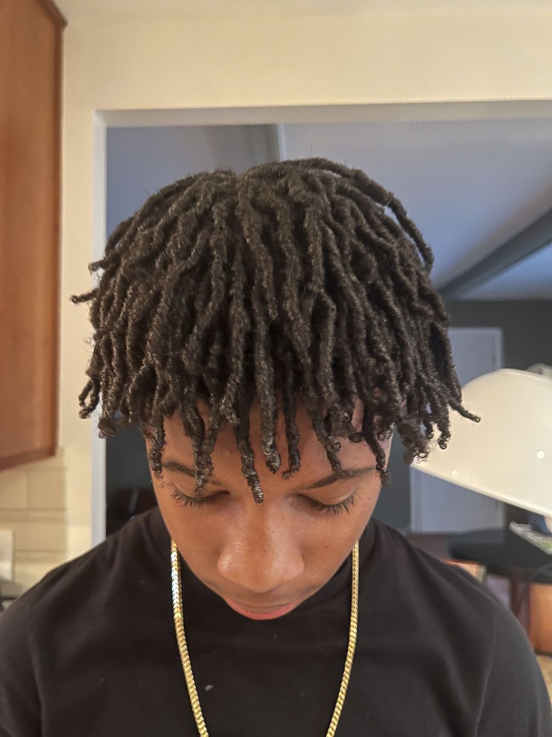 Customer photo review of Growth Serum for Curly Hair