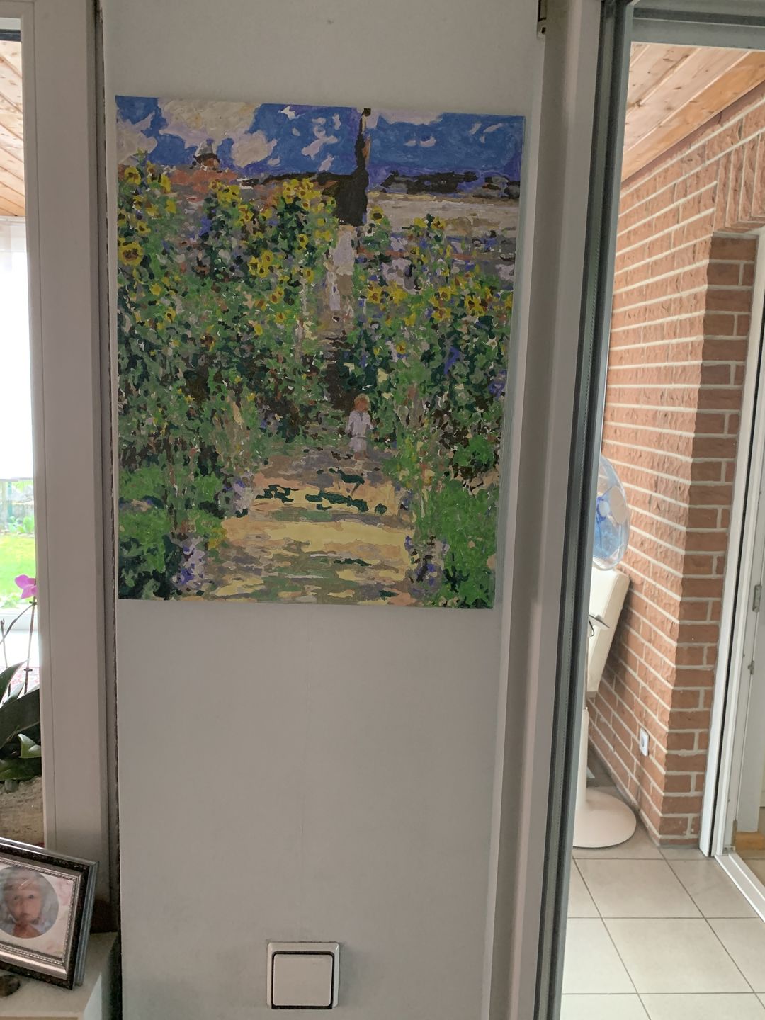 Customer photo review of Malen nach Zahlen - Der Garten des Künstlers bei Vetheuil - Claude Monet