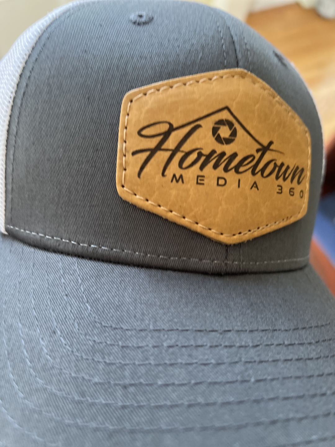 Customer photo review of Richardson 115 Custom Leather Patch Hat